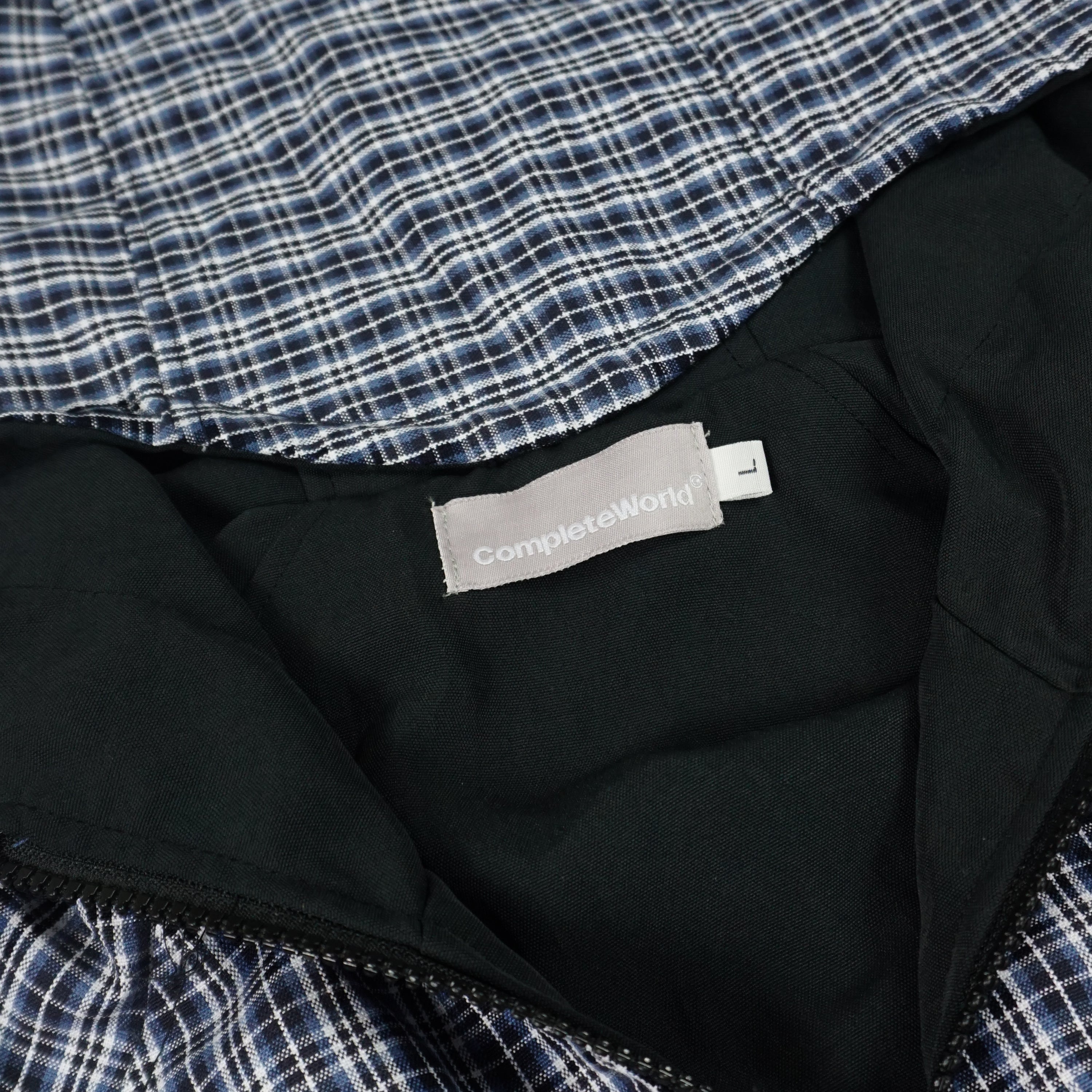 Reversible Plaid Hoodie