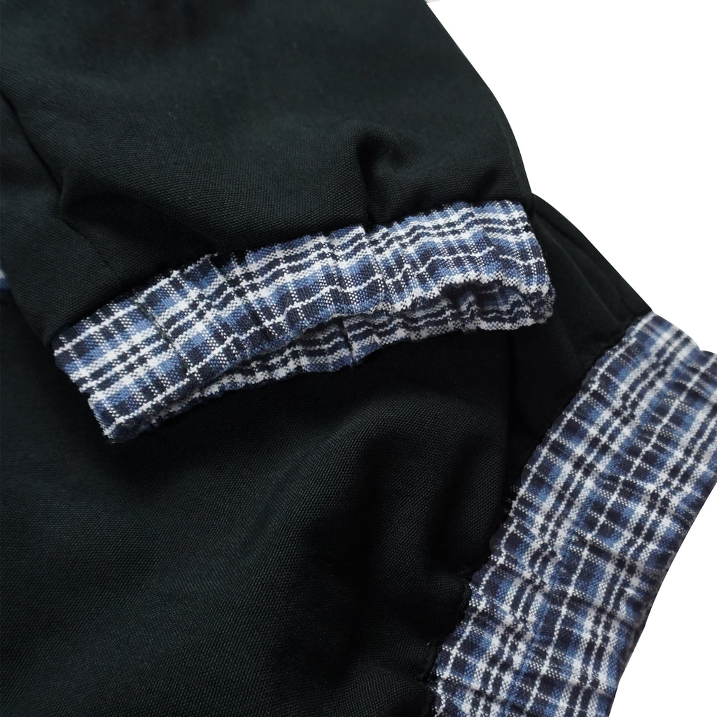 Reversible Plaid Hoodie