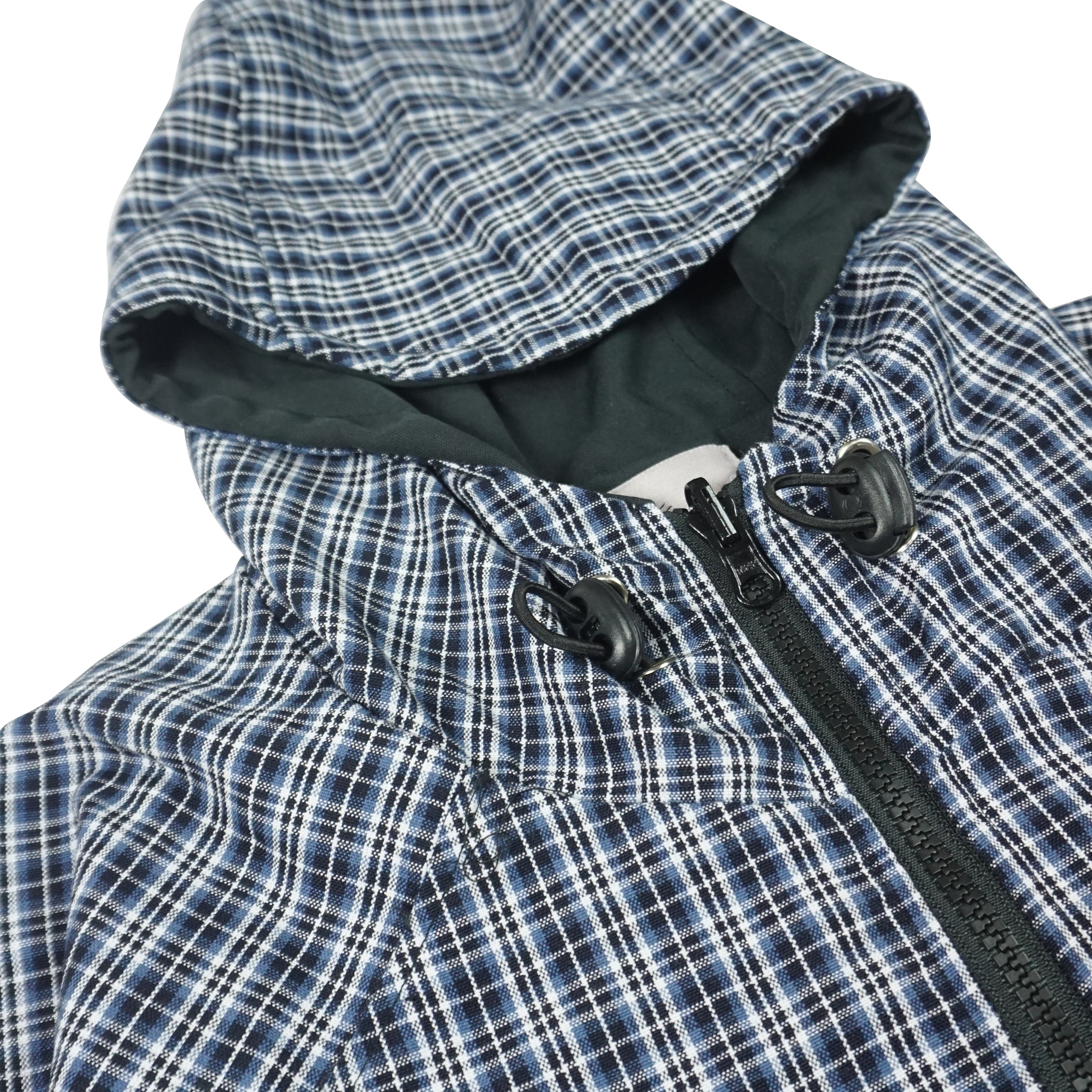 Reversible Plaid Hoodie