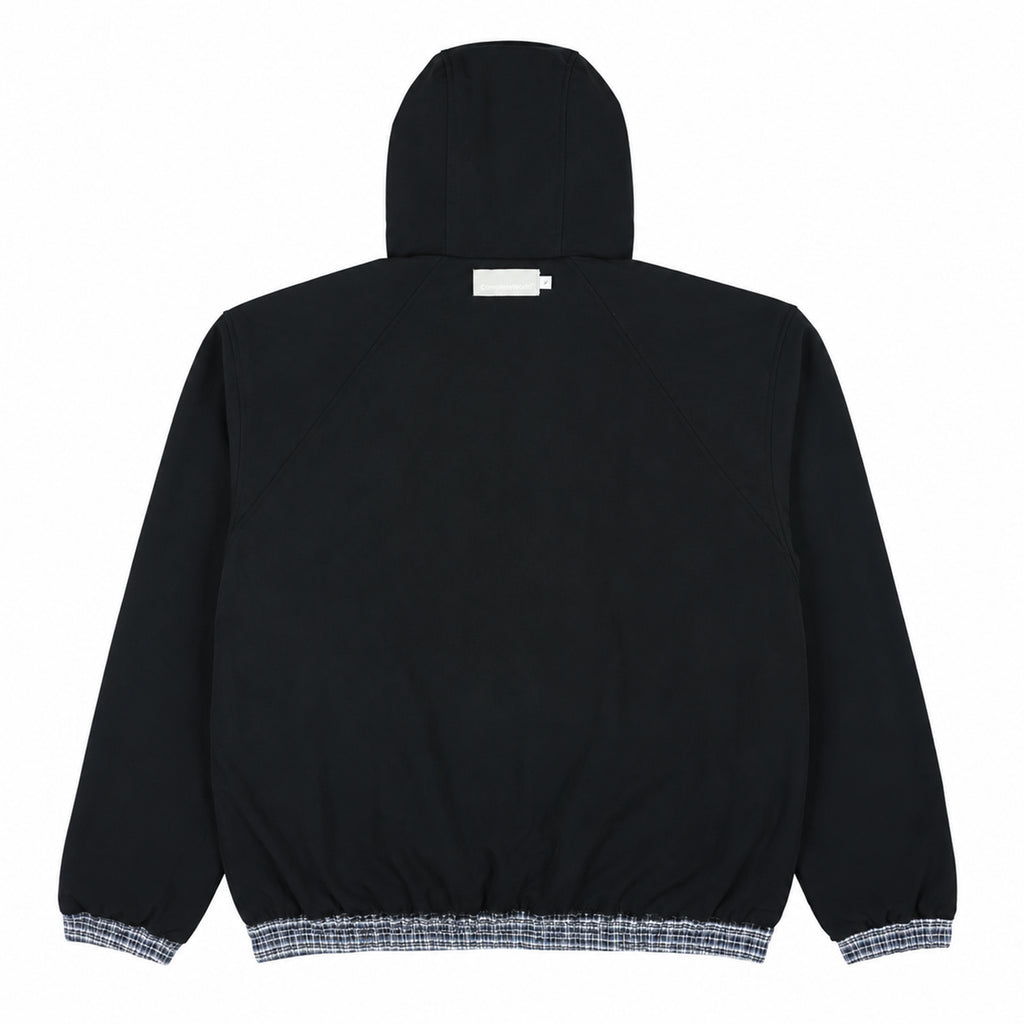 Reversible Plaid Hoodie